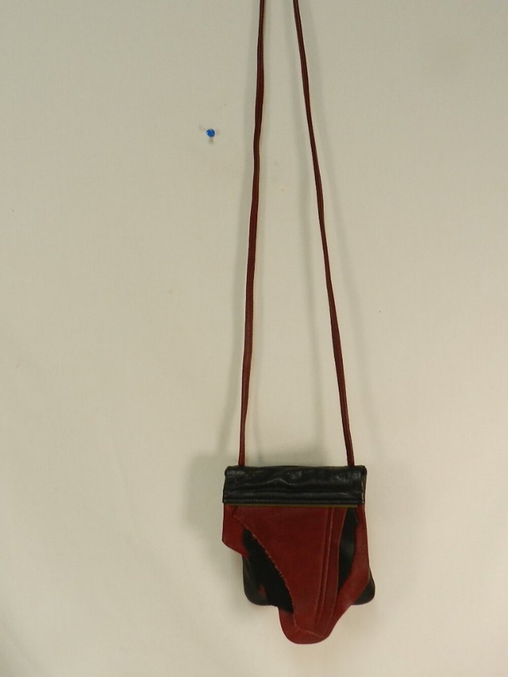 Ann Ringness Vintage Handmade Patchwork small crossbody bag purse back pocket - Picture 10 of 11
